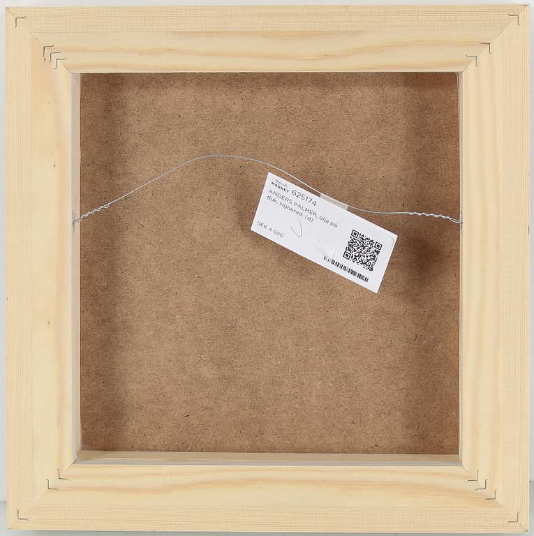 ANDERS PALMÉR, olja på duk, signerad.