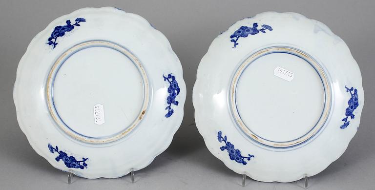 PARTI JAPAN, 4 st, porslin, 1900-talets första hälft.
