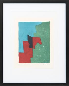 Serge Poliakoff, after, "Composition rouge, verte et bleue", 1961.