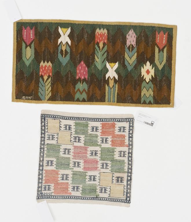 VÄVNADER, 2 st, Märta Måås-Fjetterström AB.