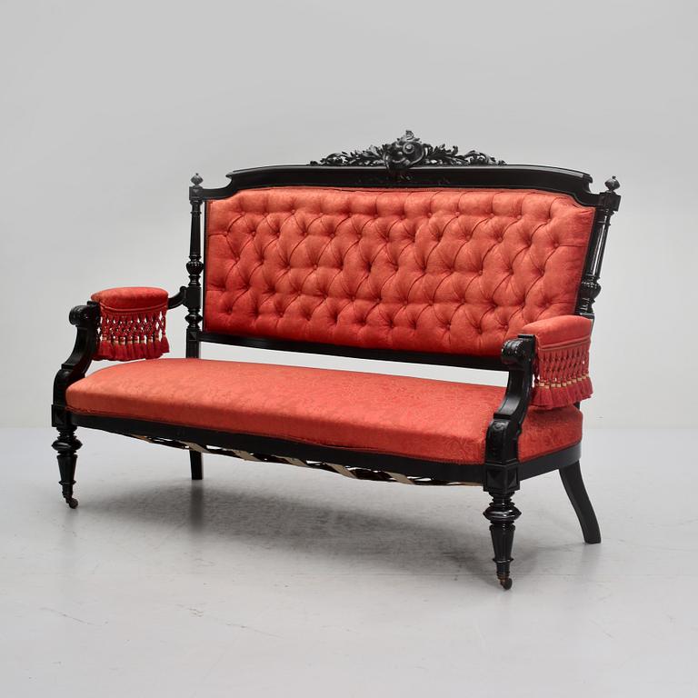 SOFFA, ny-Louis Seize, sent 1800-tal.