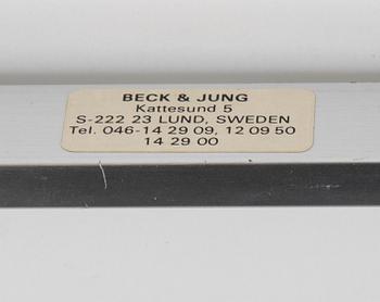 Beck & Jung, multiple, 1979, signed 1/5.