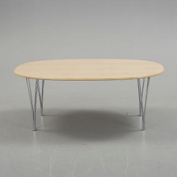 SOFFBORD. "Superellips", Bruno Mathsson och Piet Hein för Fritz Hansen, Danmark.