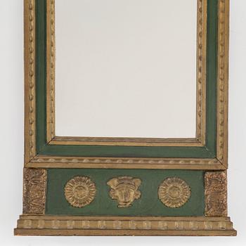 An empire mirror, first half of the 19th century.