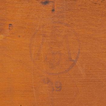 A 3-piece nesting table, SMI, Kvillsfors Möbler, Kvillsfors, second half of the 20th Century.