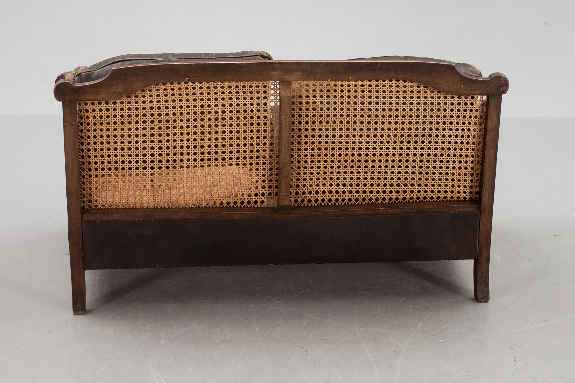 SOFFA, chippendalestil, 1900-tal.