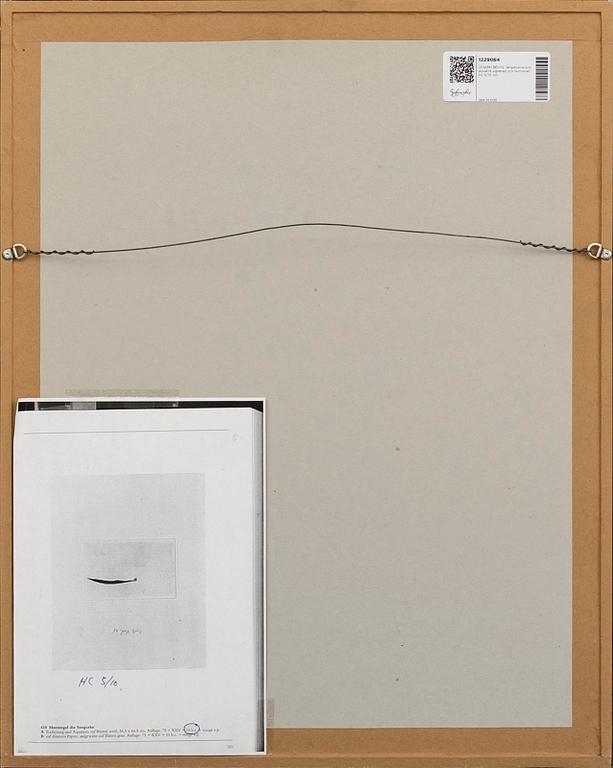 JOSEPH BEUYS, etching and aquatint signed and numbered HC 5/10.