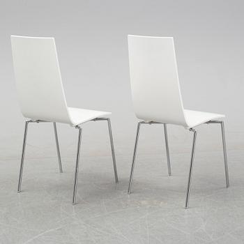 A set of eight 'Cobra' chairs by Mattias Ljungren for Källemo.