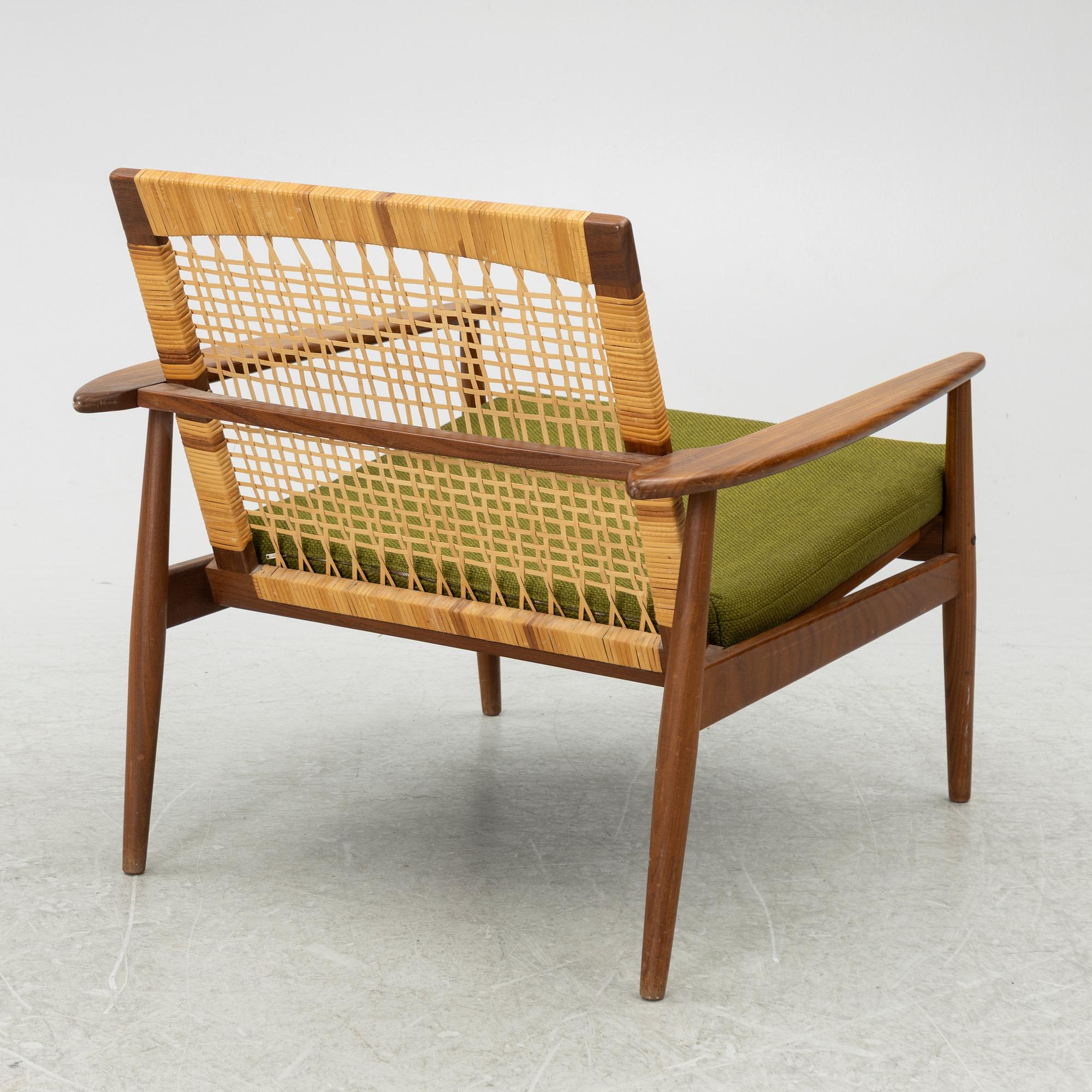 Hans Olsen, an armchair, Brdr. Juhl Kristensen, Denmark, 1950s/60s.