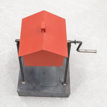 Peter Johansson, Skulptur, "Stuga", 2022.