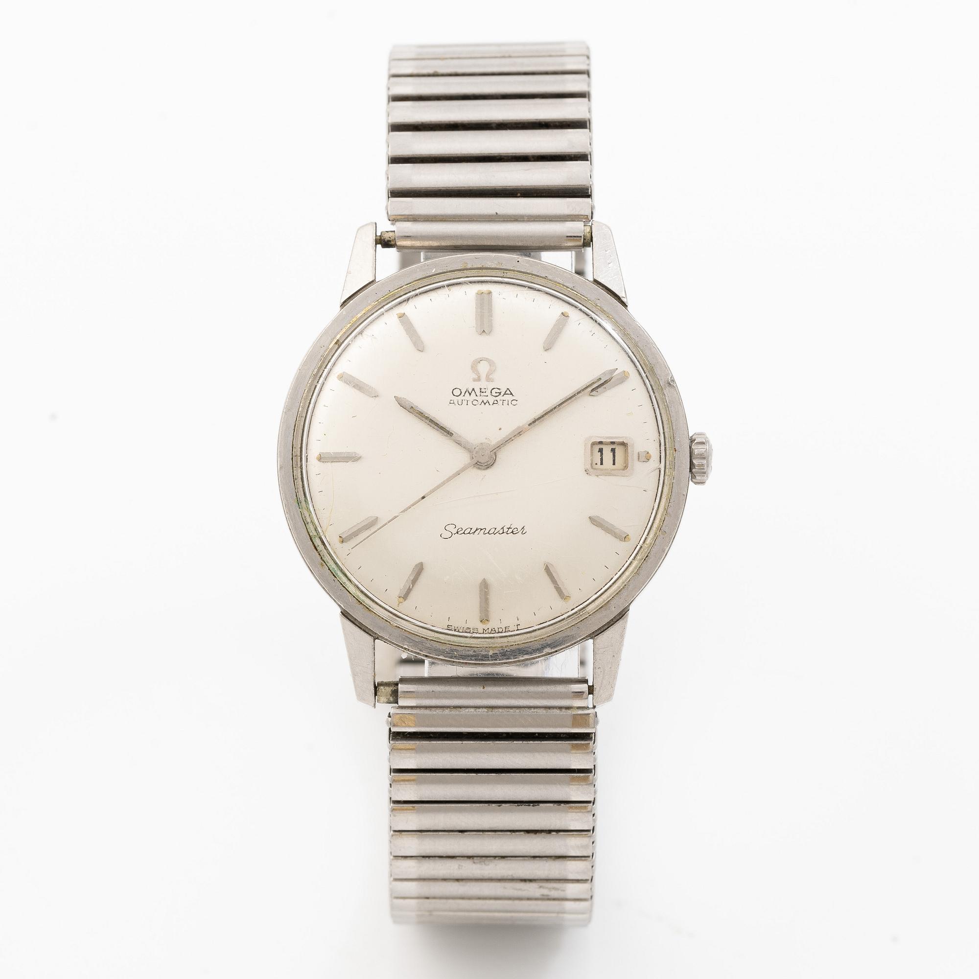 Omega, Seamaster, wristwatch, 34.5 mm.