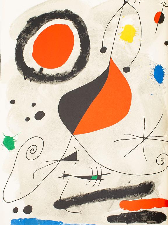 MAGAZINE with hardcover, Derrière le Miroir nr 148 1964, "Fondation Marguerite et Aimé Maeght a Saint Paul".