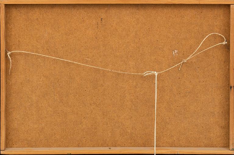 NILS-GÖRAN BRUNNER, oil on canvas, signed and dated -75.