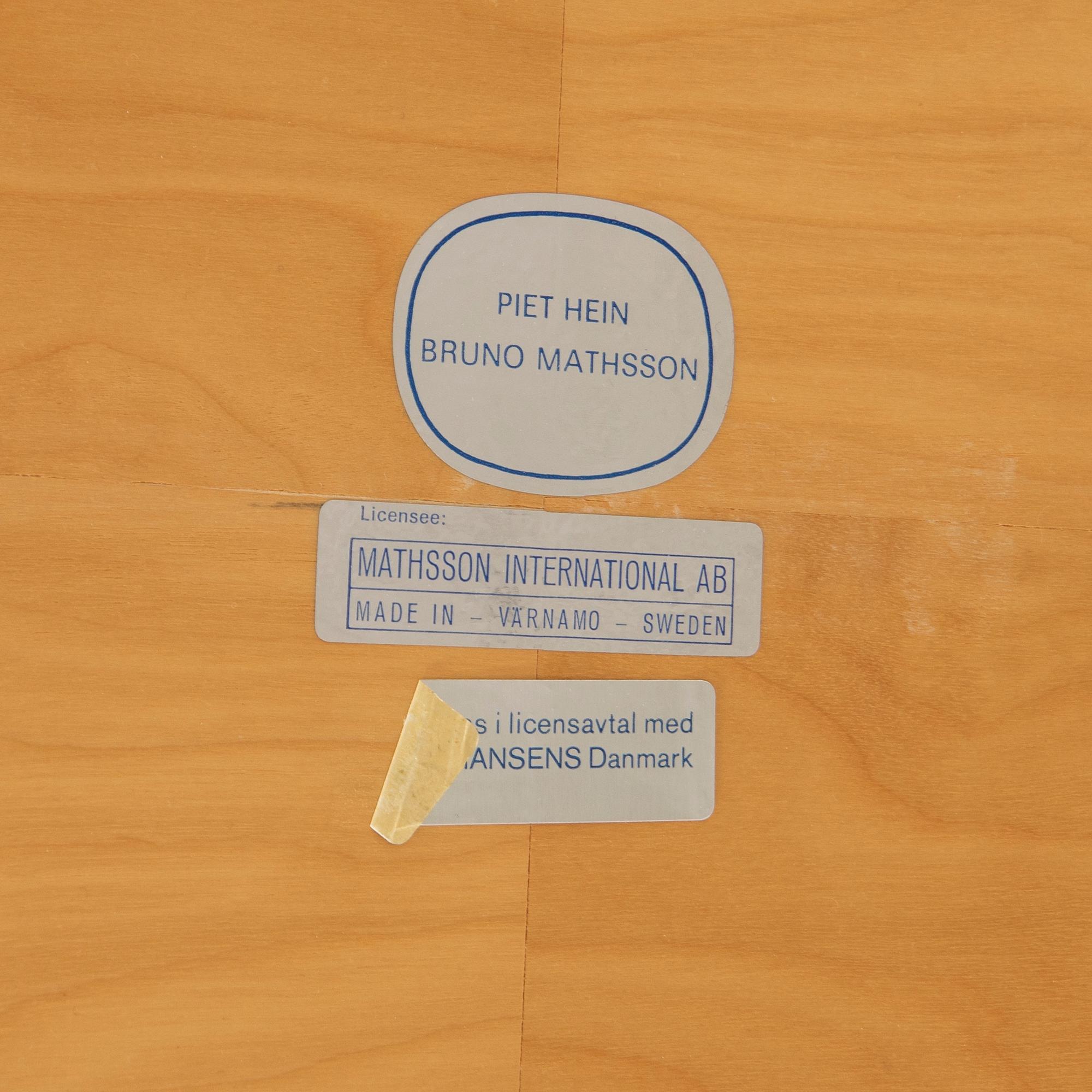 Piet Hein & Bruno Mathsson, superellipse table.