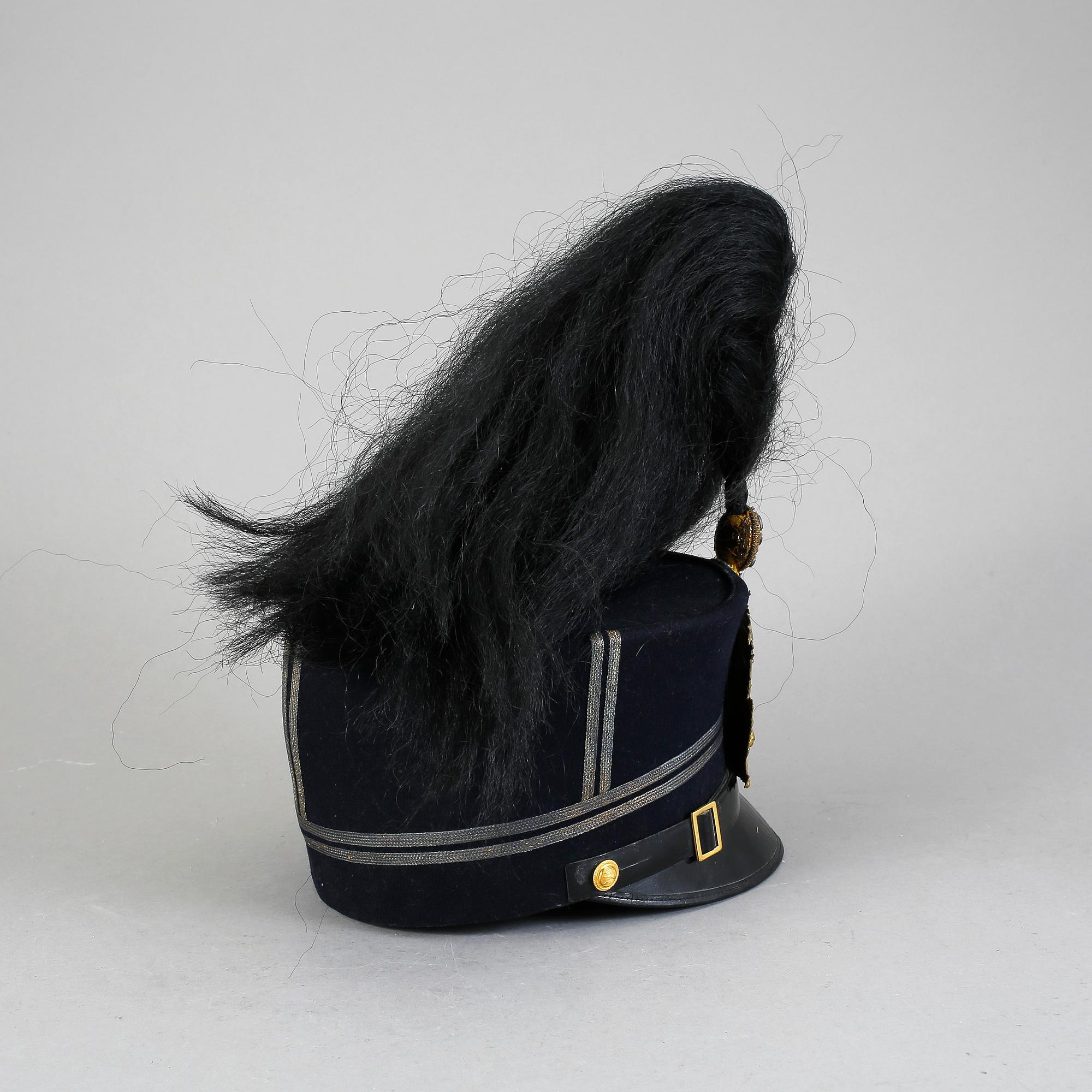 UNIFORM och KÄPPI, m/1886. Sverige. För fanjunkare vid infanteriet, Dalregementet. 1900-talets början.