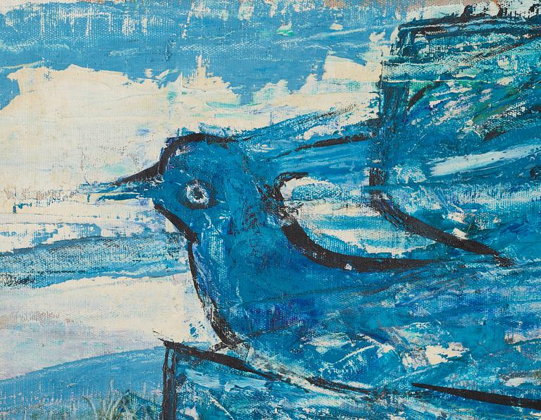 Gazbia Sirry, The blue bird".