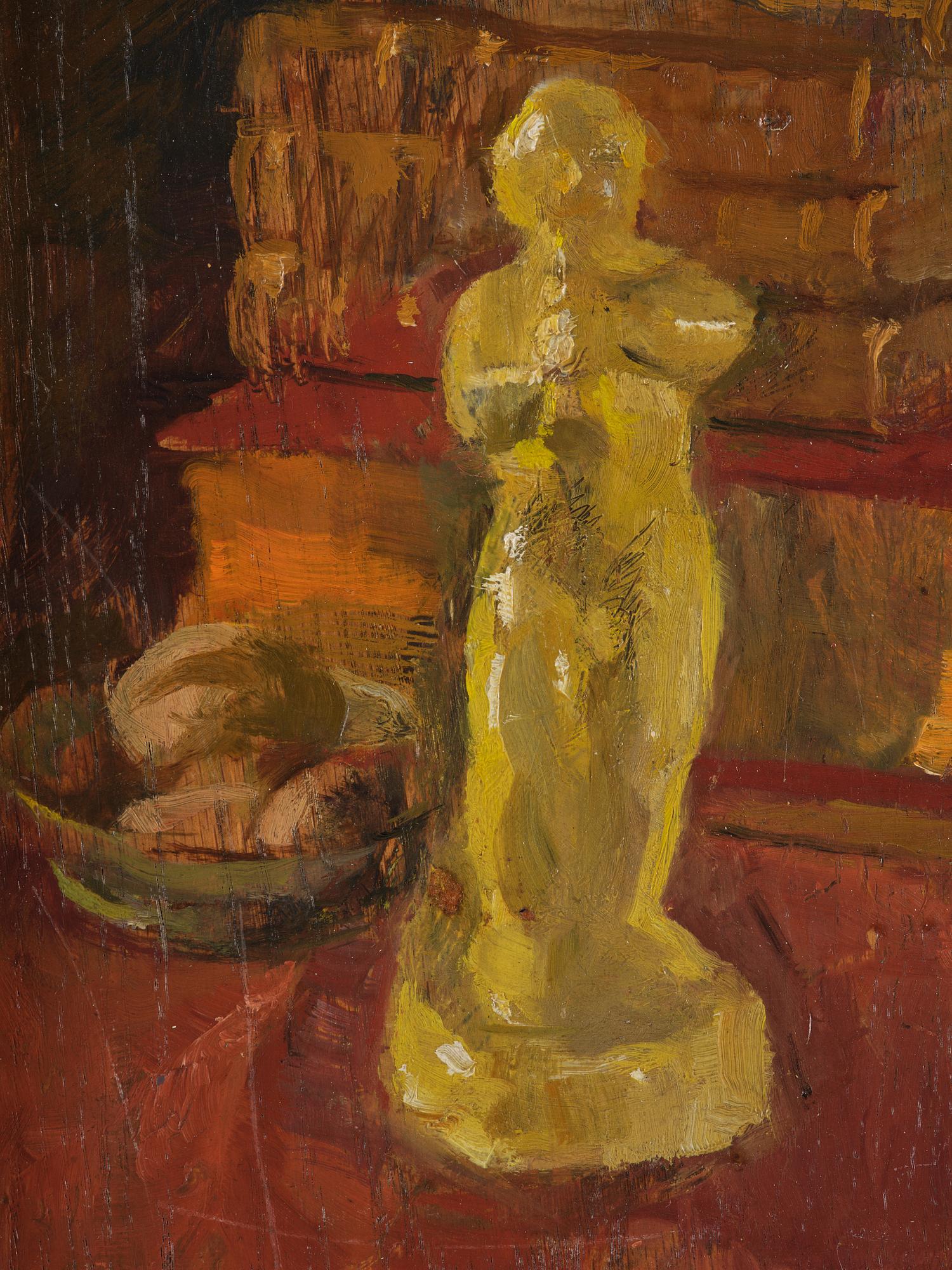 Eva Bagge, Still Life with Books.