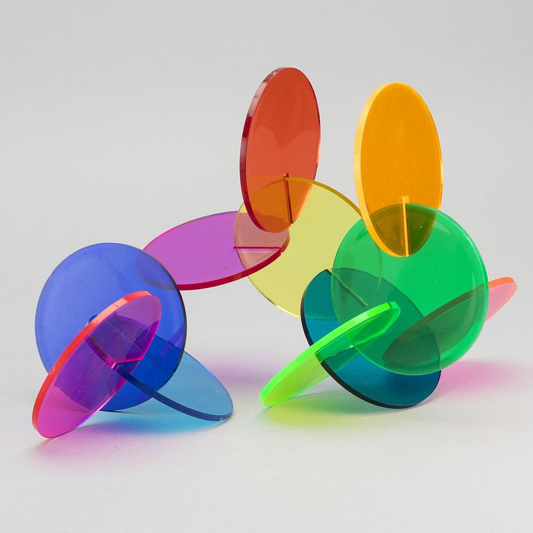 Jacob Dahlgren, multipel, 11 delar, "A Wonderful World of Abstraction". I samarbete med Skärets Konsthall, 2006.