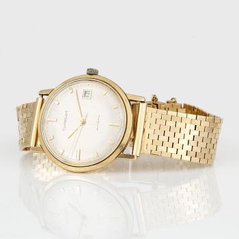 ARMBANDSUR, 18 k guld. Cortebert. Totalvikt ca 75 g.