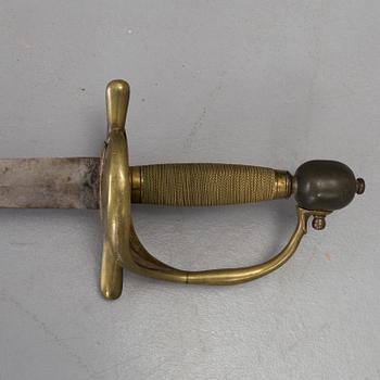 A copy after an early Swedish 18th century sword, circa 1920s.