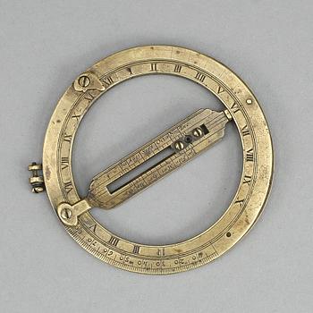 KOMPASSUR/INSTRUMENT, mässing, Europa 1600/1700-tal.