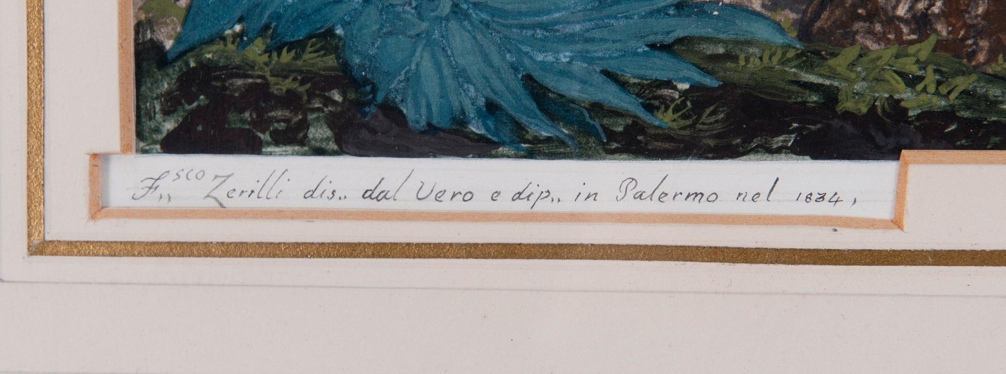 Francesco Zerilli, PANORAMA ÖVER PALERMO.