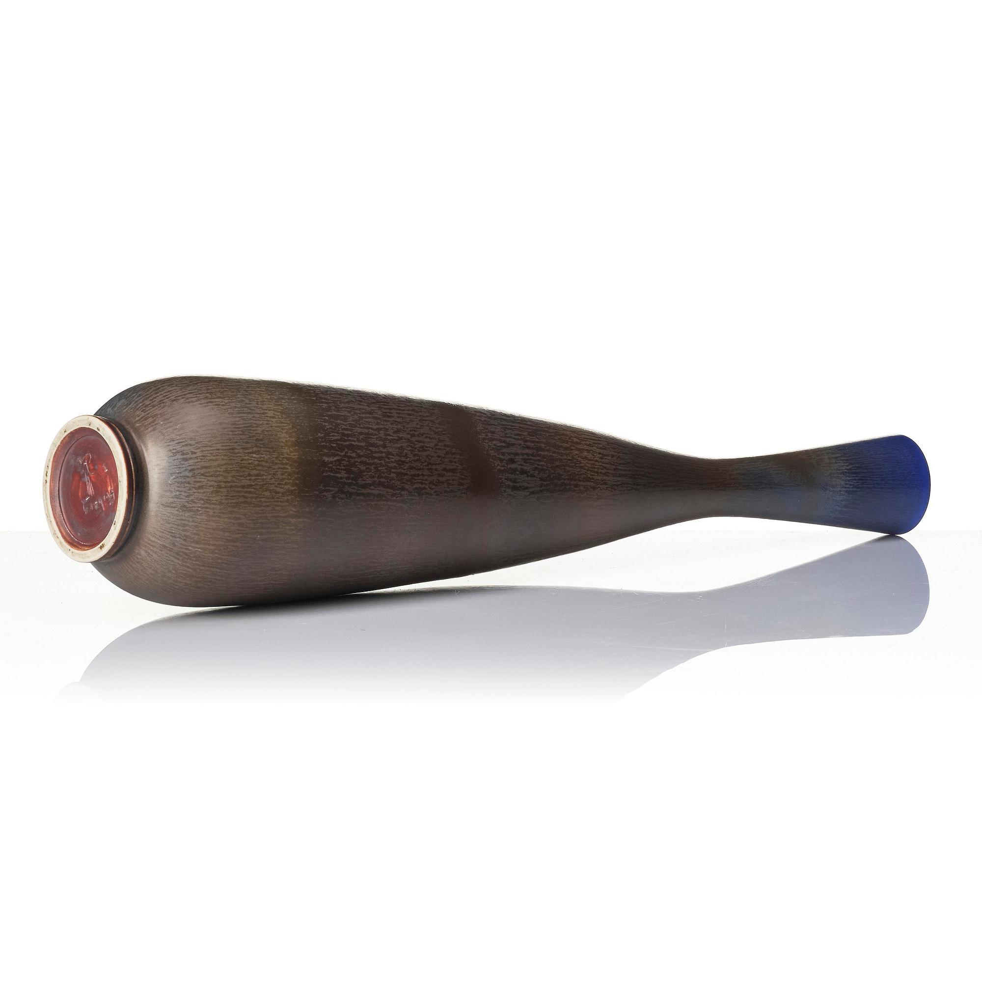 Berndt Friberg, a stoneware vase, Gustavsberg Studio 1967.