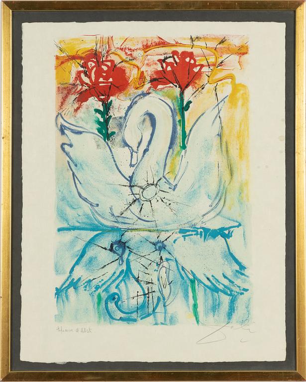 Salvador Dalí, "The Ugly Duckling", ur "Andersen's Fairy Tales".