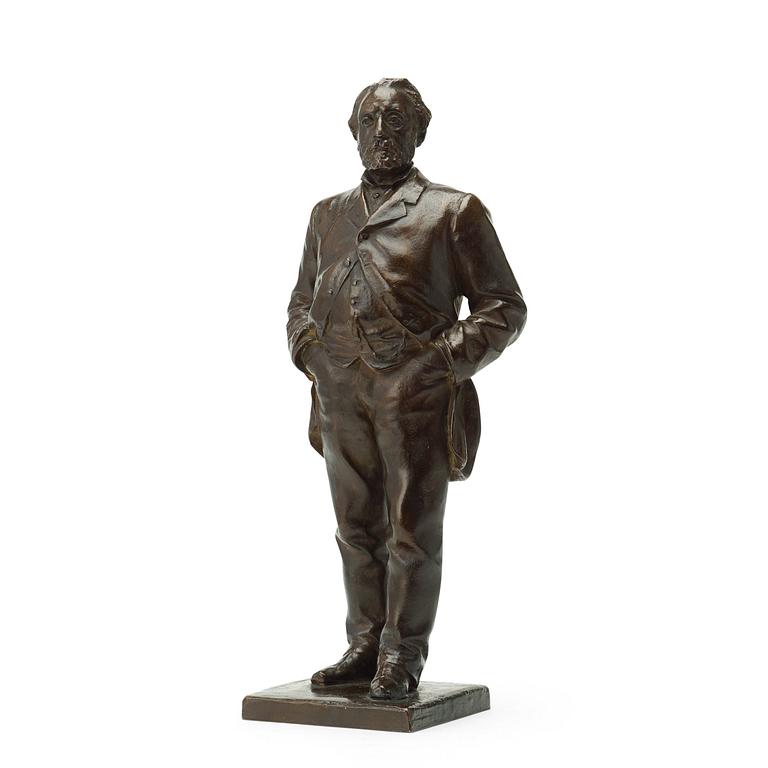 Per Hasselberg, Skulptur föreställande Pontus Fürstenberg.