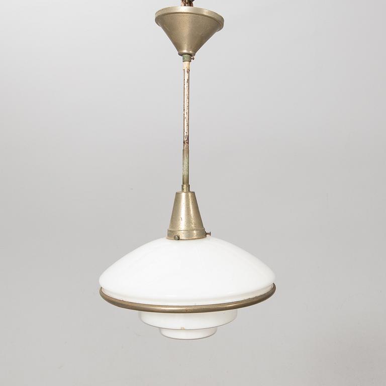Otto Müller, ceiling lamp, "Sistrah pendant", Megaphos, first half of the 20th century.