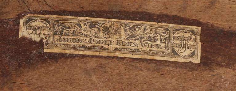 STOLAR, 4 st. J & J Kohn, Wien, 1900-talets första hälft.