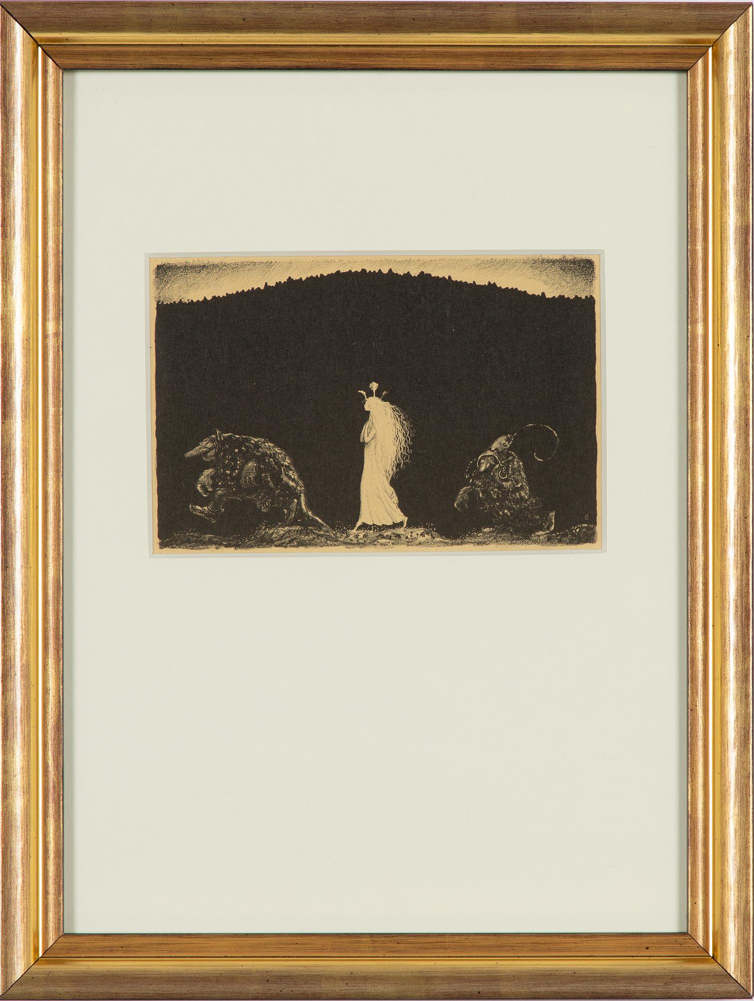 John Bauer, "Trollens Styfdotter".
