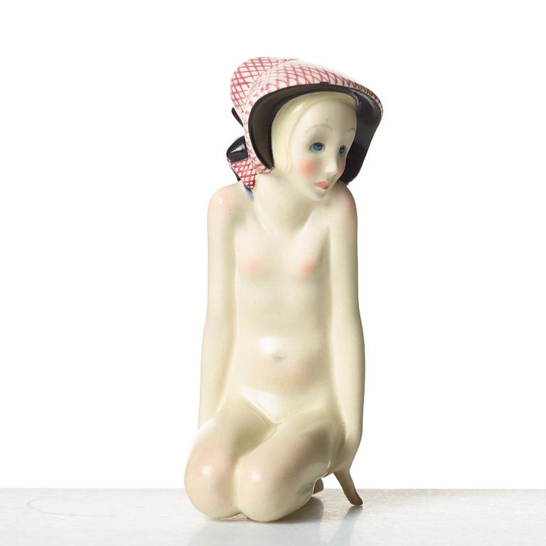 Helen König Scavini, figurin "Nudino", Lenci, Italien 1930-tal.