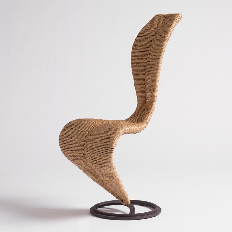 Tom Dixon, an 'S-Chair', Cappellini, Italy, post 1991.