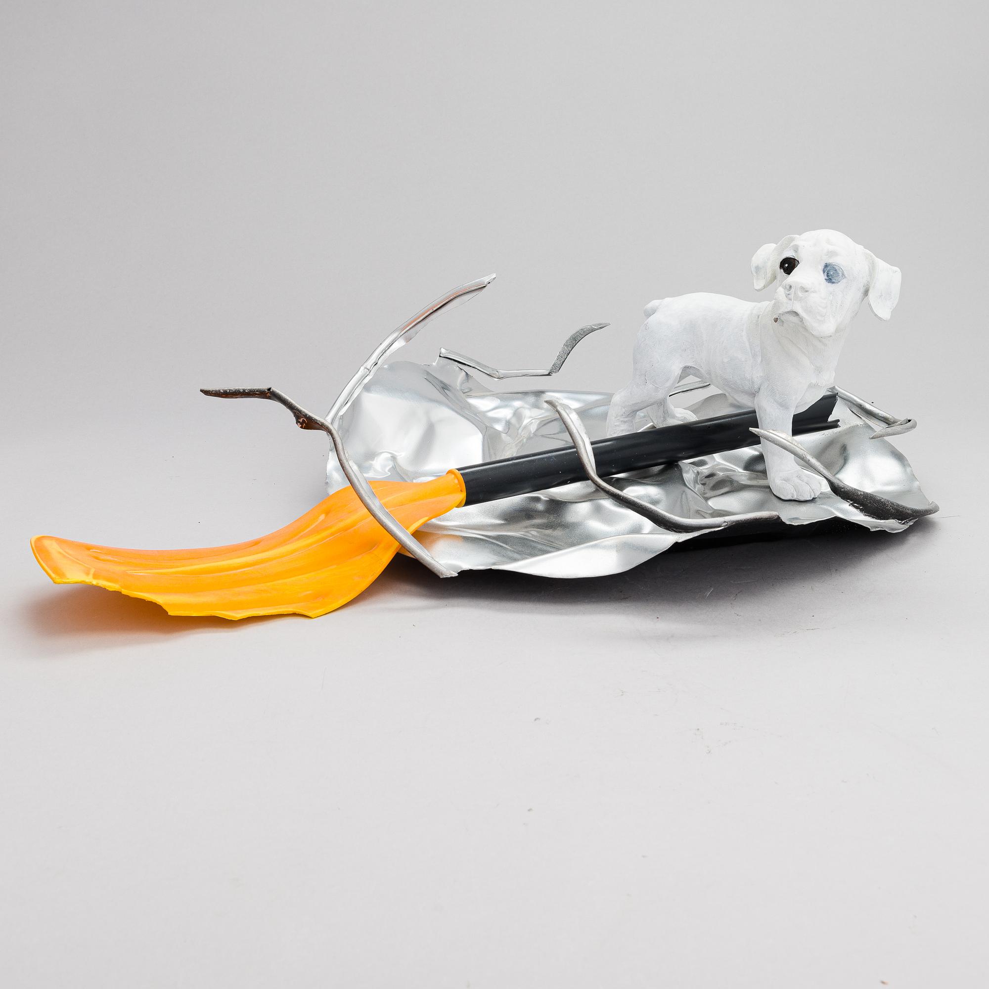 Matti Helenius, assemblage, signed and dated 2015.