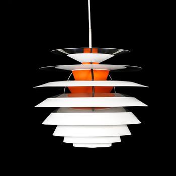 TAKLAMPA, "PH Kontrast", Poul Henningsen för Louis Poulsen. Formgiven 1958.