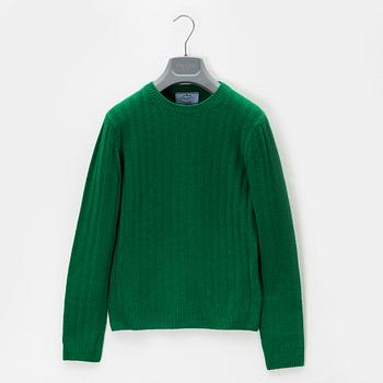 Prada, a knitted cashmere sweater, size 38.