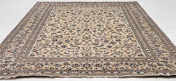 Carpet, Keshan, approx. 370 x 245 cm.