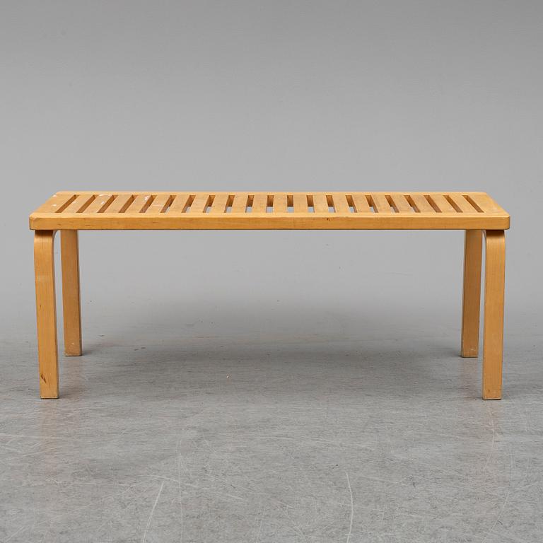 ALVAR AALTO, a birch bench model 153A, Artek, Finland.