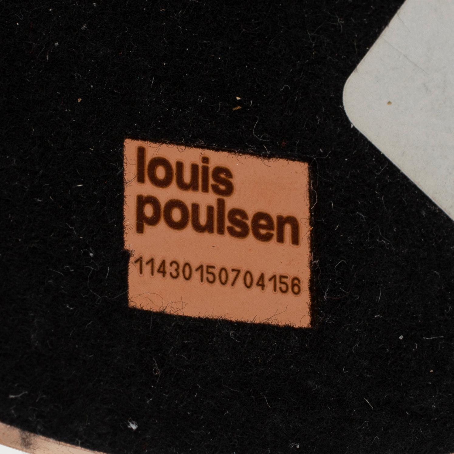 POUL HENNINGSEN, a '31/2-21/2' copper table lamp, Louis Poulsen Denmark.