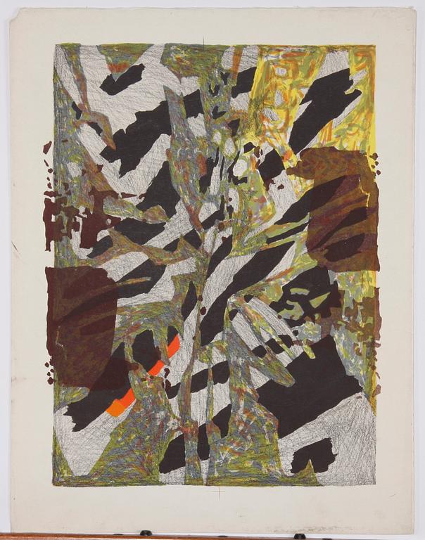 PARTI GRAFIK OCH KONST. Ca 20 delar.