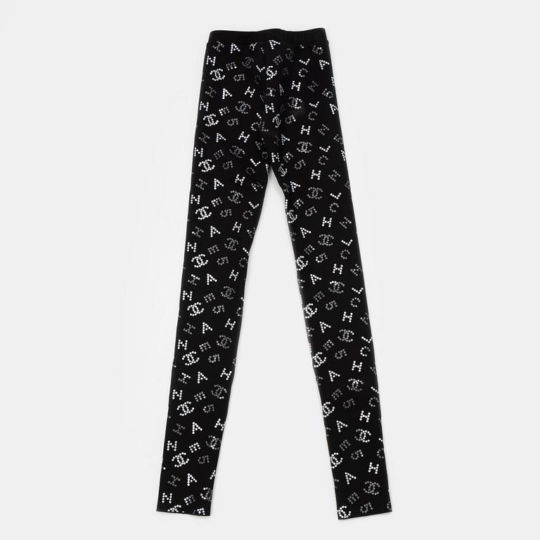 Chanel, leggings, storlek 34.