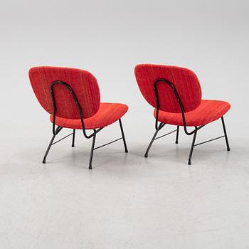 A pair of 'Parkett II' lounge chairs, IKEA, Sweden, 1960's.