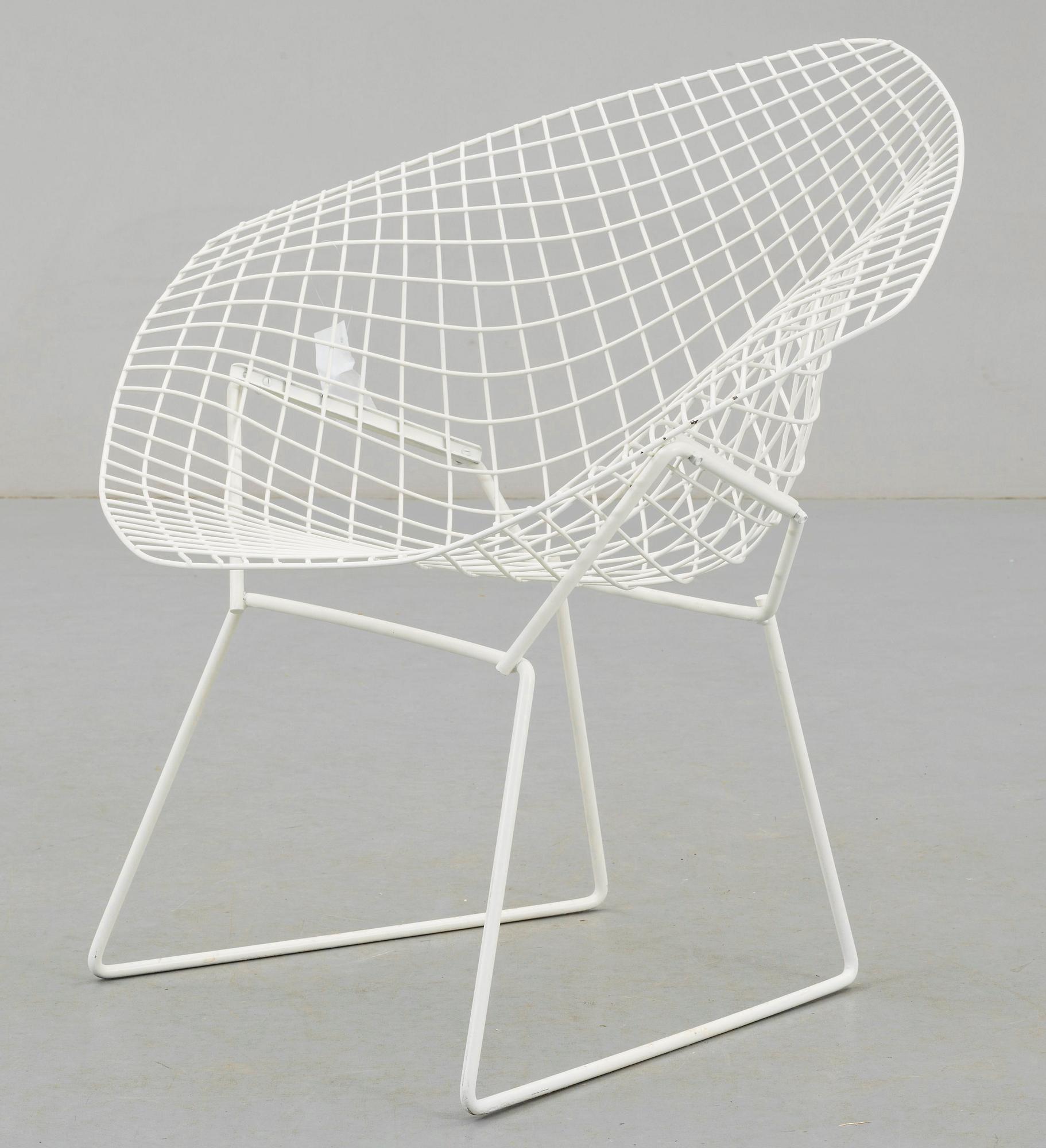 FÅTÖLJ, "Diamond chair", Harry Bertoia, 1960-tal.
