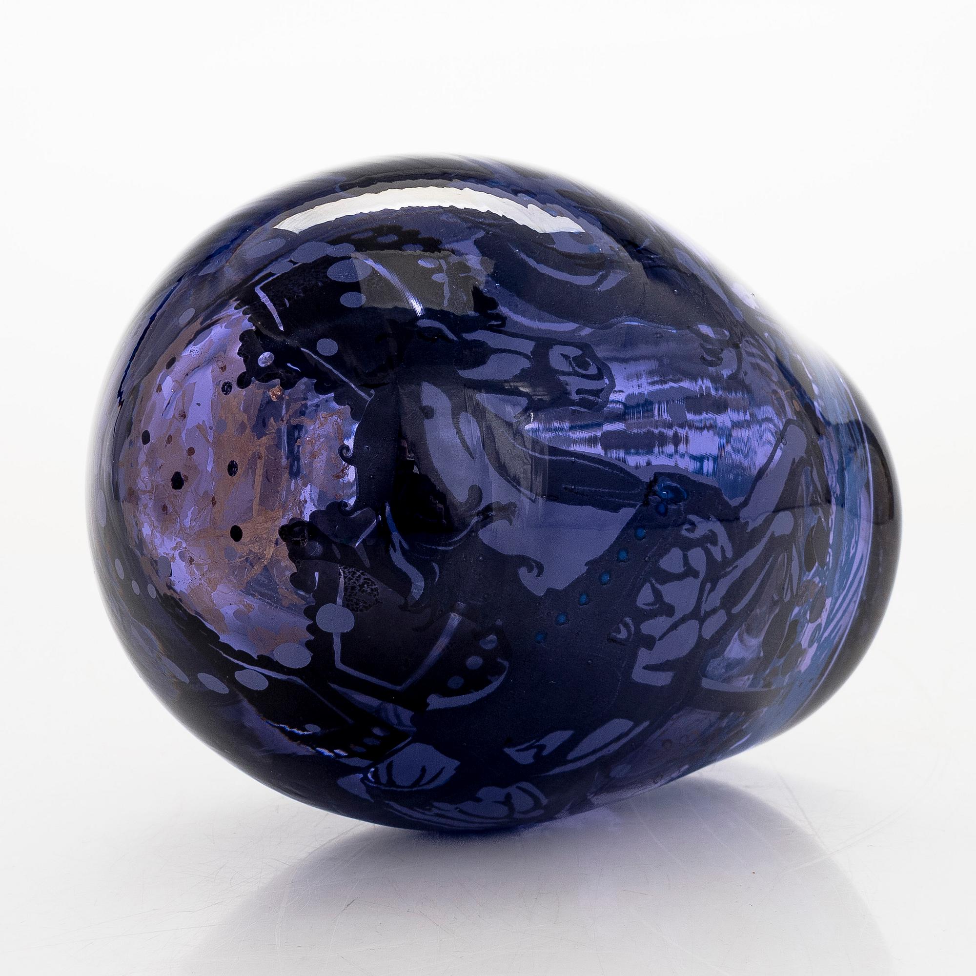Sini Majuri, unik, glasskulptur, "Today I Dream of You, Secretly" signerad Sini Majuri, Riihimäki 2024.