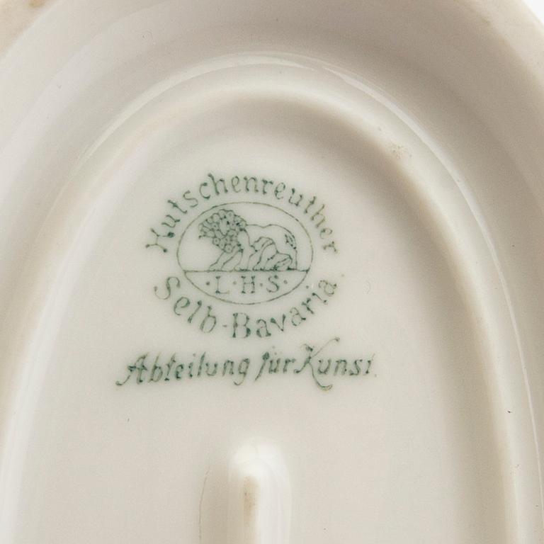 Figuriner 3 st Hutschenreuther och Rosenthal Tyskland 1900-talets mitt porslin.