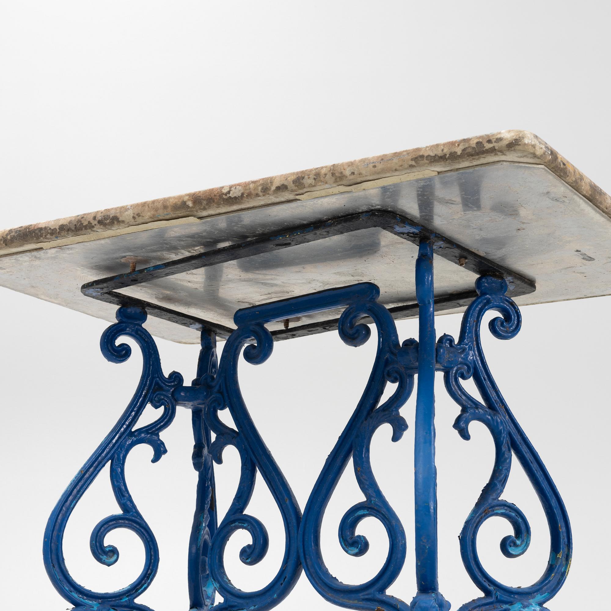 Trädgårdsbord, 1900-talets början.