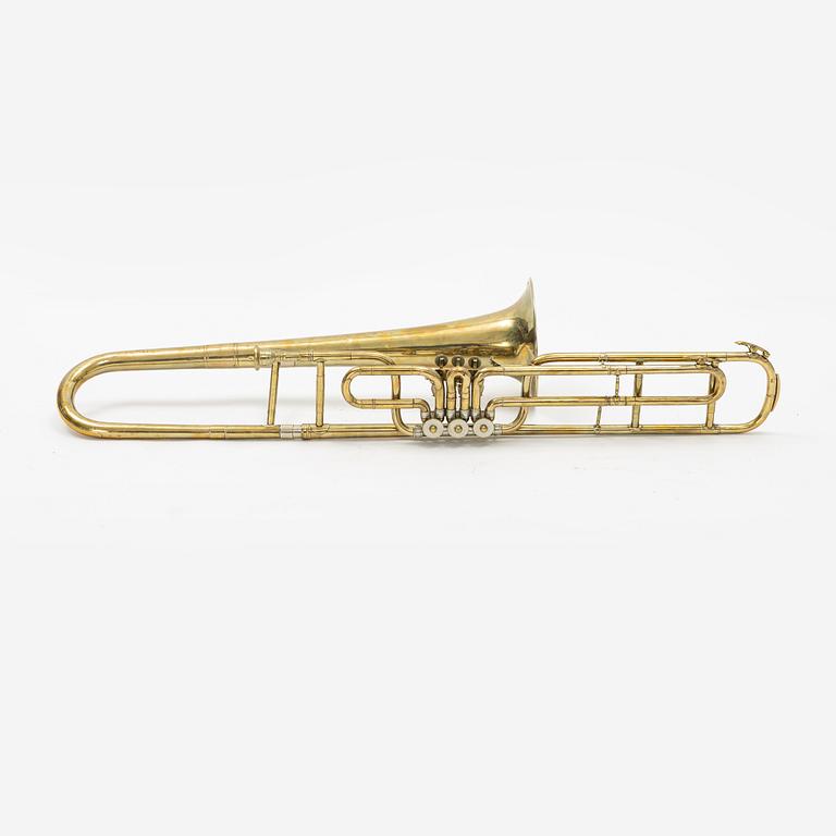 A Valve Trombone, I K Gottfried Copenhagen, first part of the 20th Century.