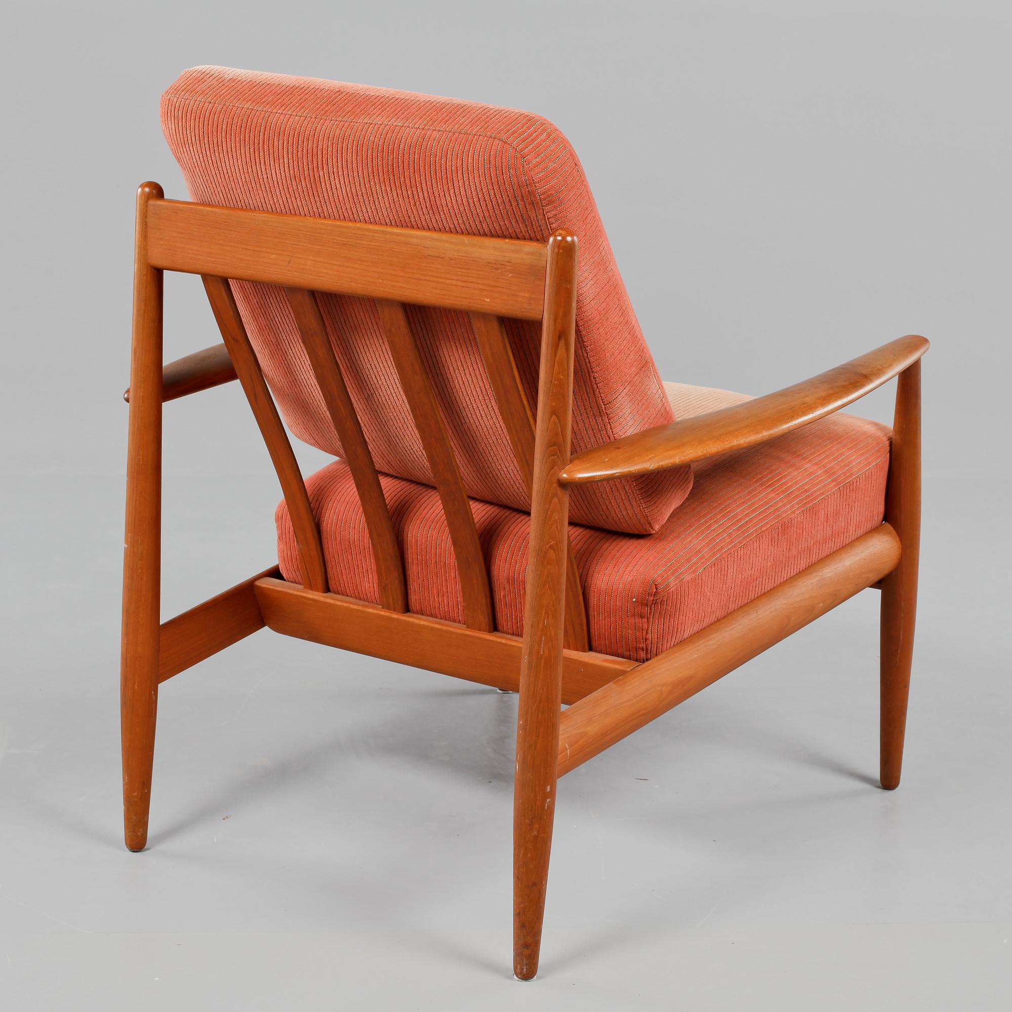 SOFFA samt FÅTÖLJ, France & Daverkosen, Danmark, 1900-talets mitt.