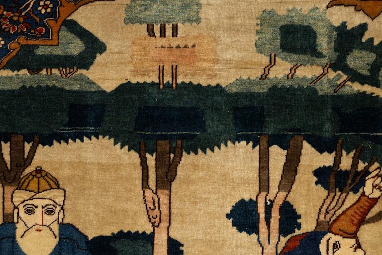 Matta, Antik Keshan, sk Motachem, ca 197 x 143 cm.